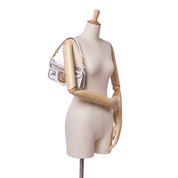 Pre-Loved Valentino PVC VLogo Loco Satchel - Picture 10 of 10